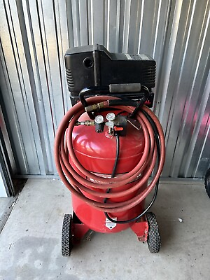#ad Craftsman 40 Gallon Air Compressor 6hp With 1 2in Hose Works Great $274.99