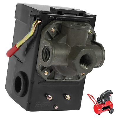 #ad Central Pneumatic Air Compressor Pressure Switch Control Valve Replacement USA $22.99