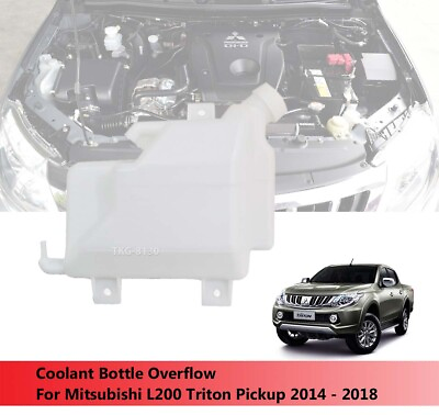 #ad Coolant Bottle Overflow For Mitsubishi Triton L200 Pickup 2015 2016 2017 2018 $42.75