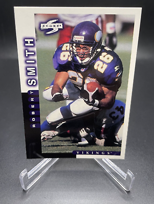 #ad 1998 Pinnacle Score #129 Robert Smith Minnesota Vikings B5625 $1.99