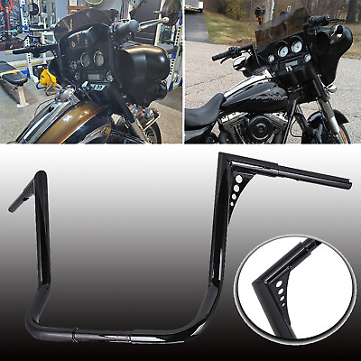 #ad 16quot; Ape Hangers Handlebars 1 1 4#x27;#x27; Fat For Harley Glide Road King Police FLHP $94.95