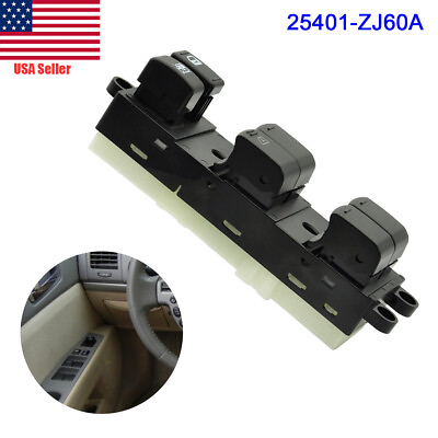 #ad Power Window Master Control Driver Switch For 2008 09 10 11 2012 Nissan Sentra $15.74