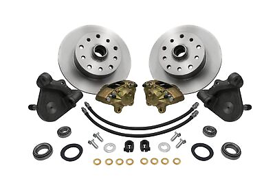 #ad Empi 5x130 5x4.75 Drop Spindle Front Disc Brake Kit for Link Pin Beam 22 2882 $560.74