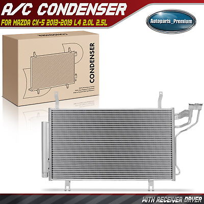#ad AC Condenser w Receiver Drier for Mazda CX 5 2013 2014 2015 2019 L4 2.5L 2.0L $72.99