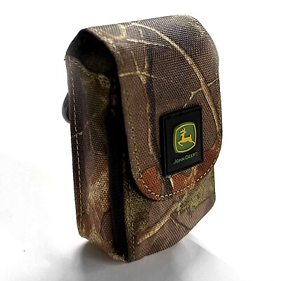 #ad John Deere Mossy Oak Small Holster Case Pouch for Tools Sport Utility Flip Phone $14.14