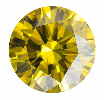 #ad Natural Extra Fine Rich Yellow Diamond Round VS2 SI1 Africa Extra Fine G $19.50