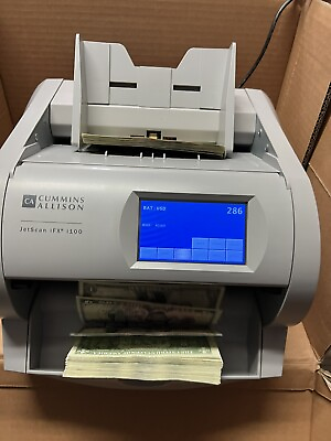 #ad FREE SHIPPING CUMMINS ALLISON Jetscan iFX i131 Currency Scanner Counter CLEAN $950.00