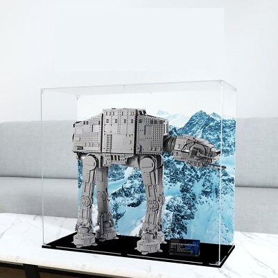 #ad Acrylic Display Case For LEGO 75313 Star Wars AT AT with Background $139.00
