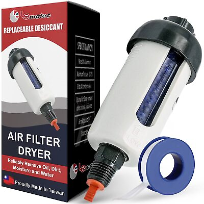 #ad #ad LE LEMATEC Air Dryer for Compressor Replaceable Desiccant Filter with Teflon... $26.39