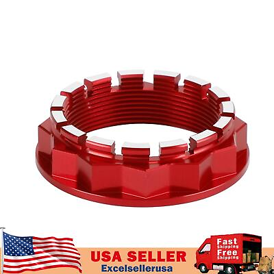 #ad Rear Wheel Axle Nut Red For Ducati Panigale 1199 S R 1299 S R V2 V4 S R UE $13.89