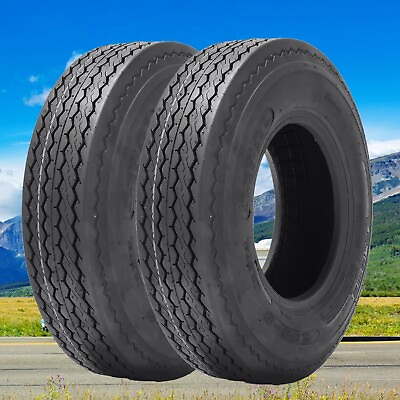 #ad Set 2 4.80 8 Boat Trailer Tires 6Ply 4.80x8 4.8 8 480 8 Load Range C Replacement $49.98
