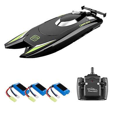 #ad 805 2.4G Racing Boat 25KM H High Speed 2CH Boat for Pools K1S3 $46.12