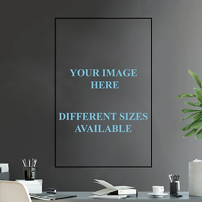 #ad Custom Poster Print Personalized Photo Wall Art Your Own Image Design Many Sizes $9.99