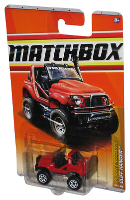 #ad Matchbox Desert Endurance 2010 Red Cliff Hanger Toy Car 86 100 $12.98