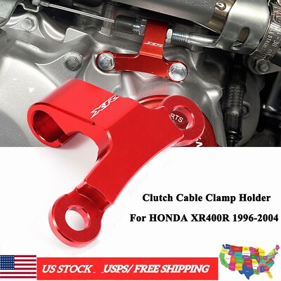 #ad US Stock Clutch Cable Clamp Holder Wire Mount Bracket For HONDA XR400R XR 400 R $16.23