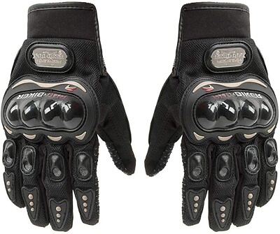 #ad Motorcycle Full Finger Gloves Motorbike Motocross Bike Pro Biker Racing Gloves $8.89