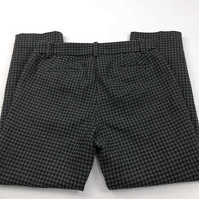 #ad J. Crew 2 Fit 30W 25.5L Mid Rise Straight Pant Skimmer Style 02657 Houndstooth $18.15