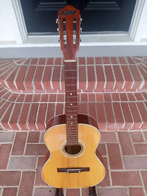 #ad Rare 60s Teisco Heit Deluxe Classical Guitar. Made in Japan. Very Good Condition $149.00