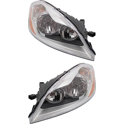 #ad Pair Headlights Driving Head lights Headlamps Set of 2 Driver amp; Passenger Side $377.59