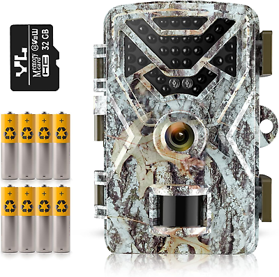 #ad Trail Camera 30MP 2KGame Camera with Wide Angle Motion Latest Sensor View 0.2S $57.86