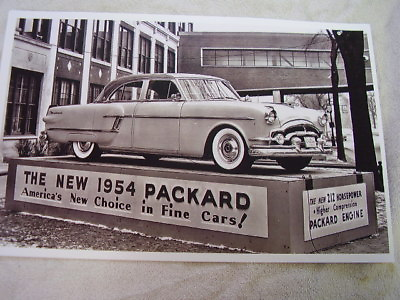 #ad 1954 PACKARD DISPLAY 11 X 17 PHOTO PICTURE $15.95