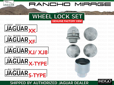 #ad Jaguar Wheel Lock Set XJ XF XK S Type X Type NEW C2C9198 $117.16
