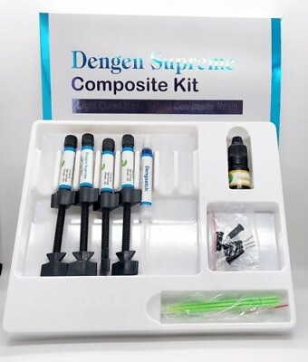 #ad #ad Dental Universal Kit Nano Resin Composite Kit Dental 4X4Gm $42.74
