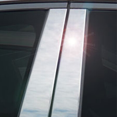 #ad Chrome Plated Pillar Posts Door Trim Window Cover For Honda Accord 2003 2007 $11.73