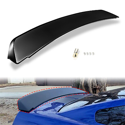 #ad For 2005 2009 Ford Mustang GT500 Ducktail Style Rear Trunk Spoiler Wing Black $60.80