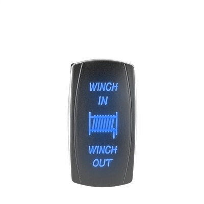 #ad Blue Backlif Winch Control Rocker Switch Fit Can am Polaris Honda Kawasaki UTV $8.13