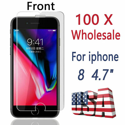 #ad Lot Tempered Glass Screen Protector For iPhone 7 8 11 12 13 14 15 Plus XS XR Pro $63.88