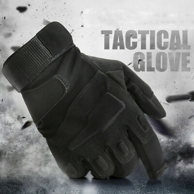 #ad Coldproof Shockproof Warmer Mens Full Finger Gloves Tactical Army Military Gear $11.99
