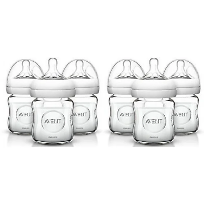 #ad Philips AVENT Baby Bottle 4 oz Pack of 6 New $18.99