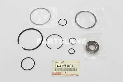#ad 04446 60091 Toyota Hilux Cruiser OEM Power Steering Rack Gear Repair Gasket Kit $28.50