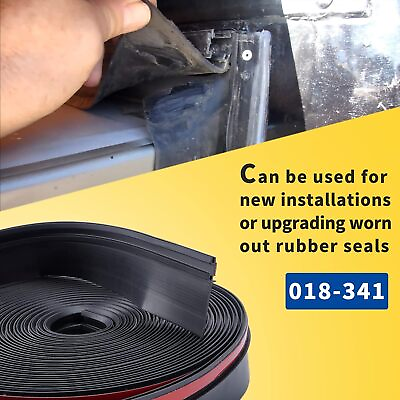 #ad 1 2quot;x2.75quot;x35#x27; RV Slide Out Wiper Seal Camper Travel Rubber Weather Seal 018 341 $55.99