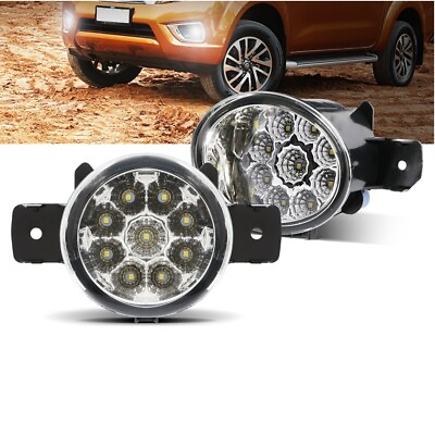#ad 9 LED Fog Light Driving Lamp For Nissan X Trail T32 14 17 For Navara NP300 D23 $21.84