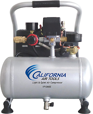 #ad California Air Tools CAT 1P1060S Light amp; Quiet Portable Air Compressor Silver $156.74