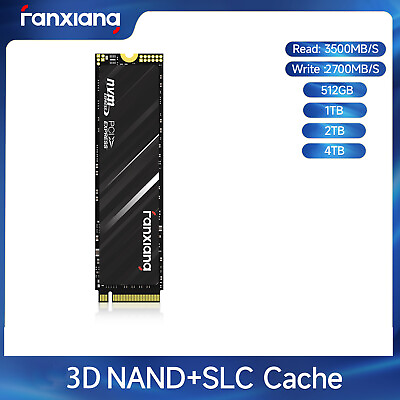 #ad Fanxiang 1TB SSD M.2 2280 PCIe Gen 3 x4 NVMe 3D NAND Internal Solid State Drive $32.98