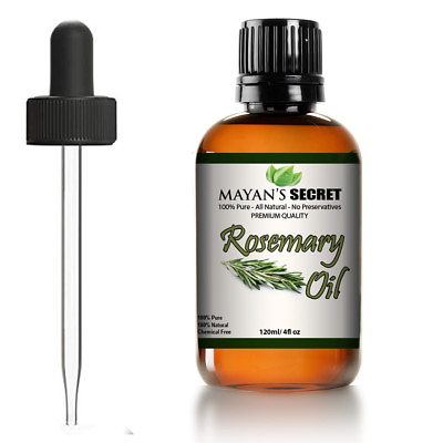 #ad Rosemary Oil 100% Pure Virgin amp; Natural Premium Therapeutic Grade 4oz $14.95