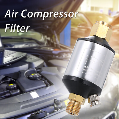 #ad Heavy Duty Air Compressor Filter Air Dryer for Sprayer Water Separator D0Z6 $11.89