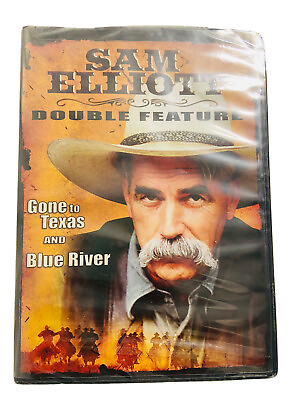 #ad New Blue River Gone to Texas Sam Elliott Double Feature DVD Movies 2009 $7.29