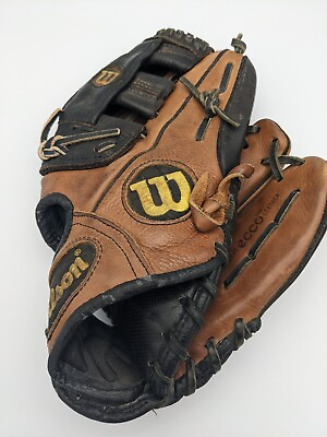 #ad Wilson A730 11.5quot; Baseball Glove Brown Black Ecco Leather RHT Right Hand Throw $28.87