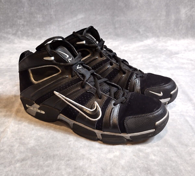 #ad Nike Air Dual D Black White Men#x27;s Size 10 2005 311139 001 00 Rare $69.99