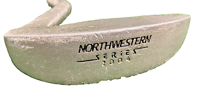 #ad Northwestern Series 2004 Left Handed Putter Steel 35 Inches Good Grip LH Club $18.95