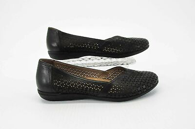 #ad Dansko Women Shoe Neely Size 7.5M EUR 38 Black Flat Pre Owned xq $39.95