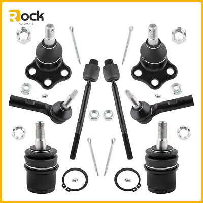 #ad 8pc Ball Joints TieRod Front Suspension Kit for Dodge Durango and Dakota 4x4 4WD $59.95