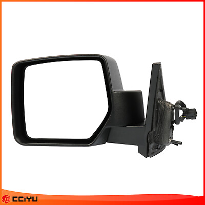 #ad ✅Fits 2007 2014 Jeep Patriot Mirror Black Driver Side View Power Manual Folding $47.88