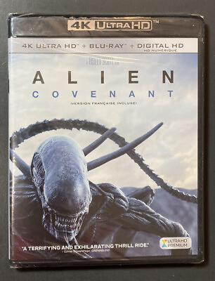 #ad Alien Covenant 4K Ultra HD Blu ray NEW $28.18