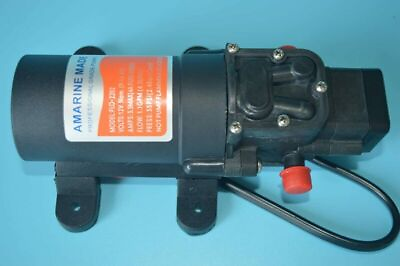 #ad 12V35psi Water Pumpamp;Pressure Switch Marine Boat Automatic Self priming Diaphragm $24.99