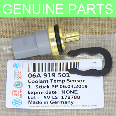 #ad 2 pins Coolant Temperature Sensor amp; O Ring Fits Volkswagen VW Audi 06A 919 501A $11.76